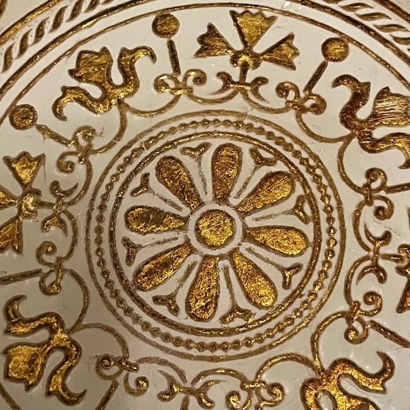 T.J.Maxx Accents Tj Maxx Large Gold Foil Decorative Bowl Poshmark